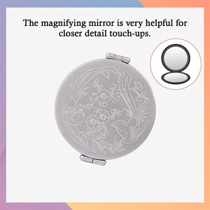 Dual magnifyingPocket Mirror 1x/5x - JaqulineUSA