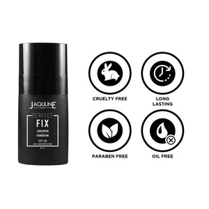 Jaquline USA Perfect Fix Foundation 3 Sand 28ml - JaqulineUSA