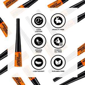 Jaquline USA ProStroke Color Shock Eyeliner 3.5ml Electronic Orange - JaqulineUSA