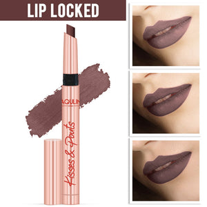 Kisses & Pouts Matte Lipstick: Lip Locked 10 (1.4gm) - JaqulineUSA