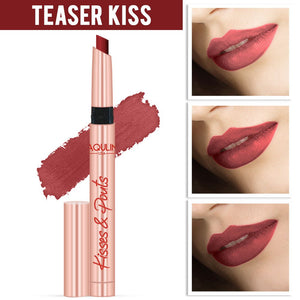 Kisses & Pouts Matte Lipstick: Teaser Kiss 04 (1.4gm) - JaqulineUSA