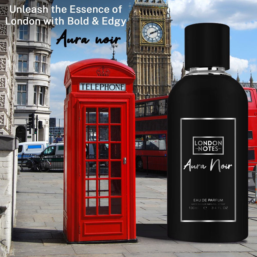 London Notes EDP 100ml Aura Noir - JaqulineUSA