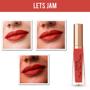 Mad About Matte Liquid Lipstick: Let's Jam - JaqulineUSA