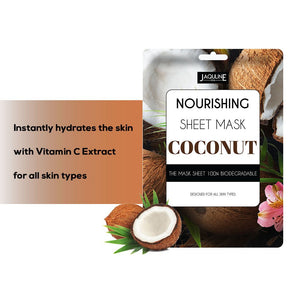 Nourishing Coconut Sheet Mask - JaqulineUSA