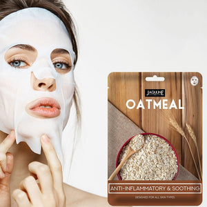 Oatmeal Sheet Mask - JaqulineUSA