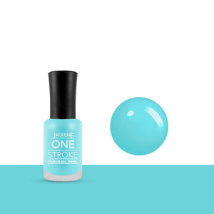 One Stroke Premium Nail Enamel: Blue Boom J48 - JaqulineUSA