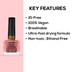 Pure Stroke Nail Enamel: Out-and-Out - JaqulineUSA