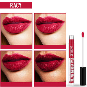 Stay With Me Liquid Lipstick: Racy - JaqulineUSA