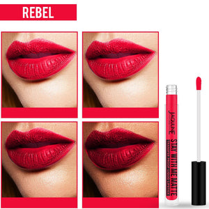 Stay With Me Liquid Lipstick: Rebel - JaqulineUSA