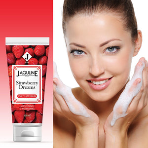 Strawberry Dreams Clay Face Wash (100ml) - JaqulineUSA