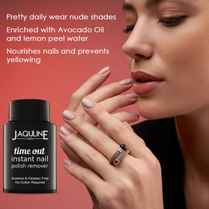 Time Out Instant Nail Polish Remover 80ml - JaqulineUSA