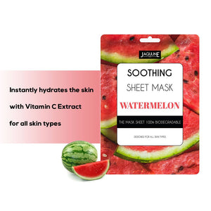 Watermelon Brightening Sheet Mask - JaqulineUSA